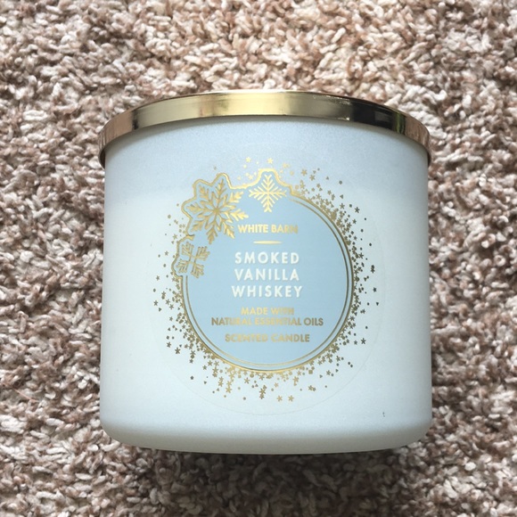 Bath & Body Works Accents White Barn Smoked Vanilla Whiskey Poshmark